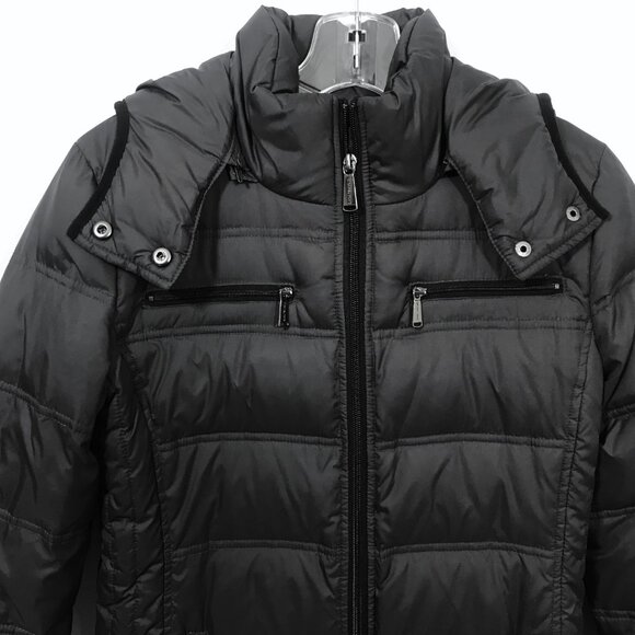 MICHAEL Michael Kors Down Filled Jacket Black Coat - Picture 2 of 9